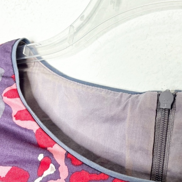 Boden Watercolor Abstract Shift Fitted Sleeveless Dress WH483 - Picture 3 of 12